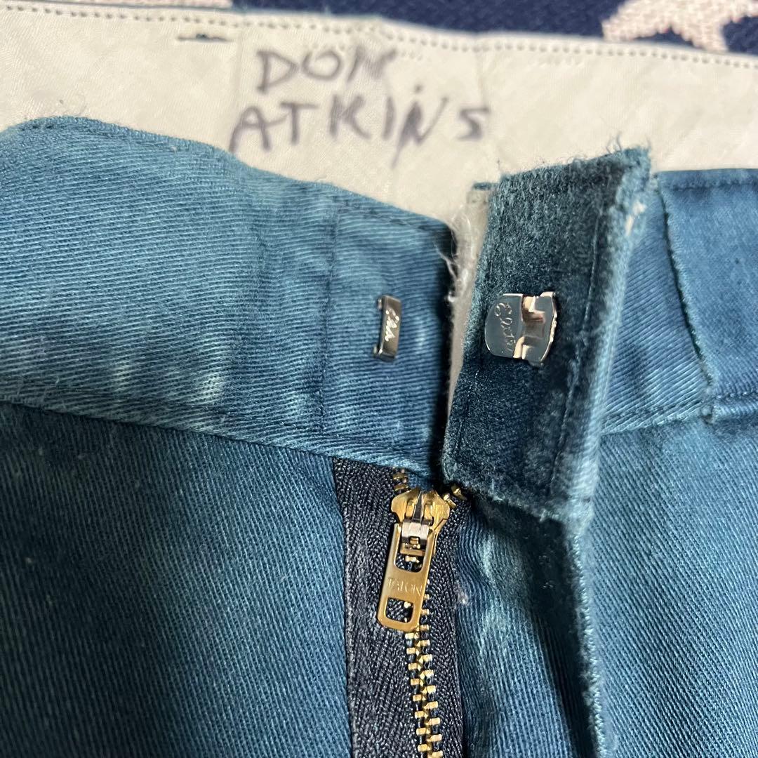 80s90s usa製 dickeys ディッキーズ874 ワークパンツ 紺