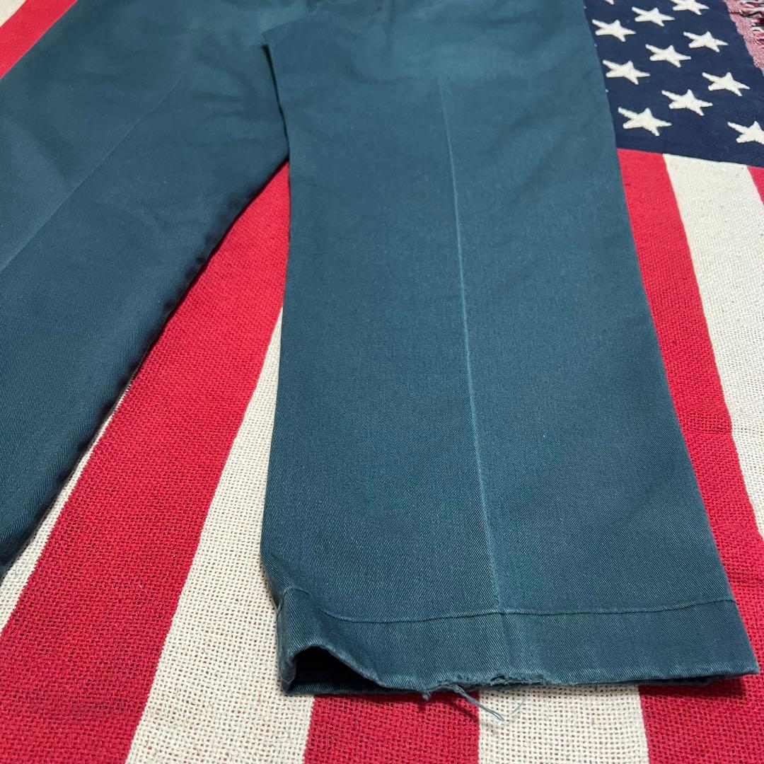 80s90s usa製 dickeys ディッキーズ874 ワークパンツ 紺