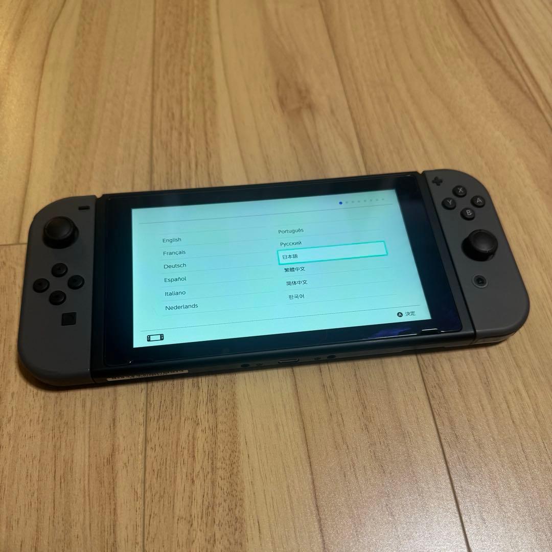 【中古】Nintendo Switch 本体 スプラJoy-Conソフト2本付き