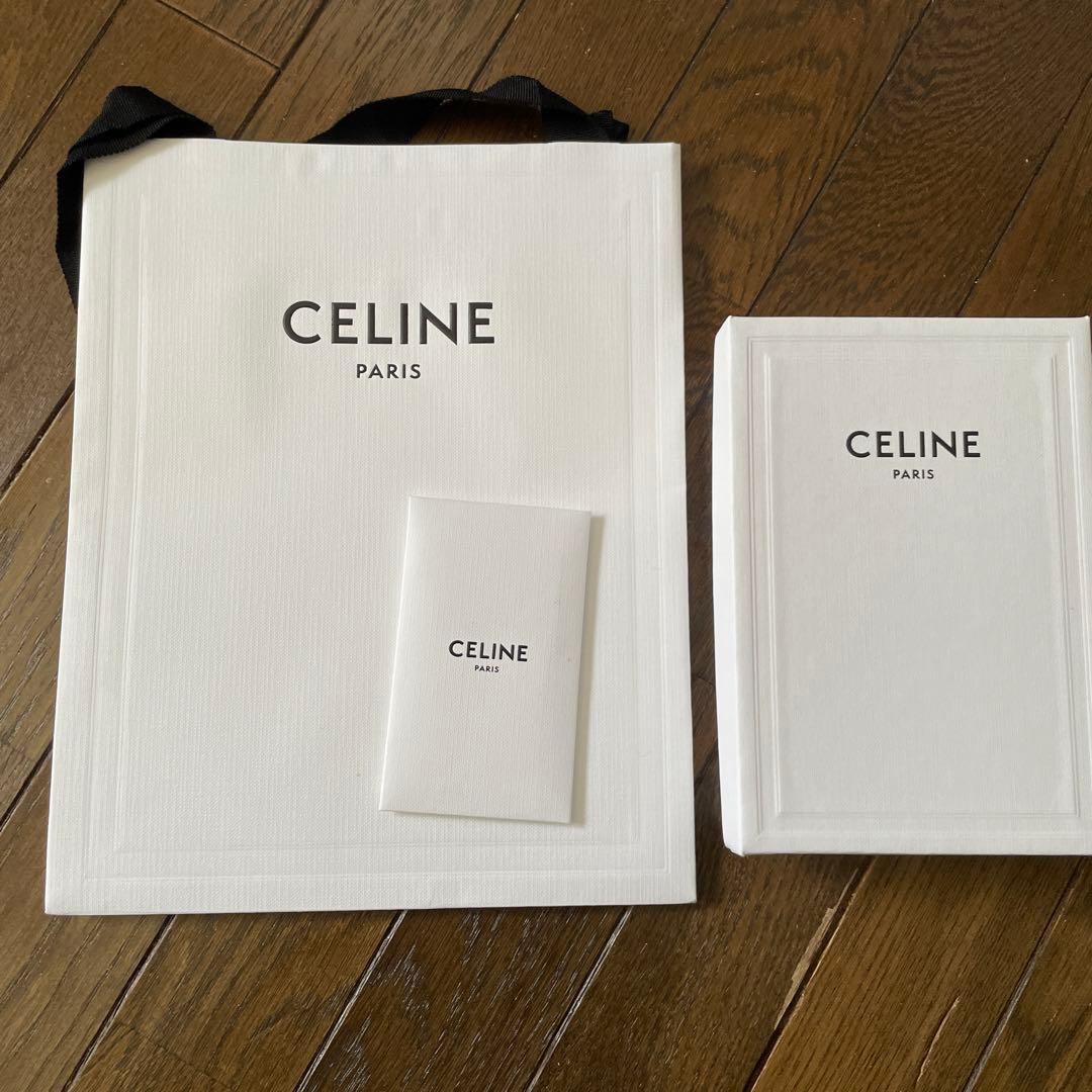 CELINE キーケース エッセンシャルバイカラー グレインドカーフスキン6連