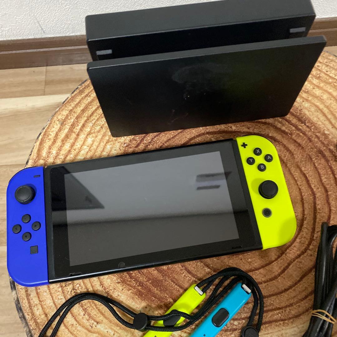 Nintendo Switch ニンテンドースイッチ本体　BLU/YEL 箱無し