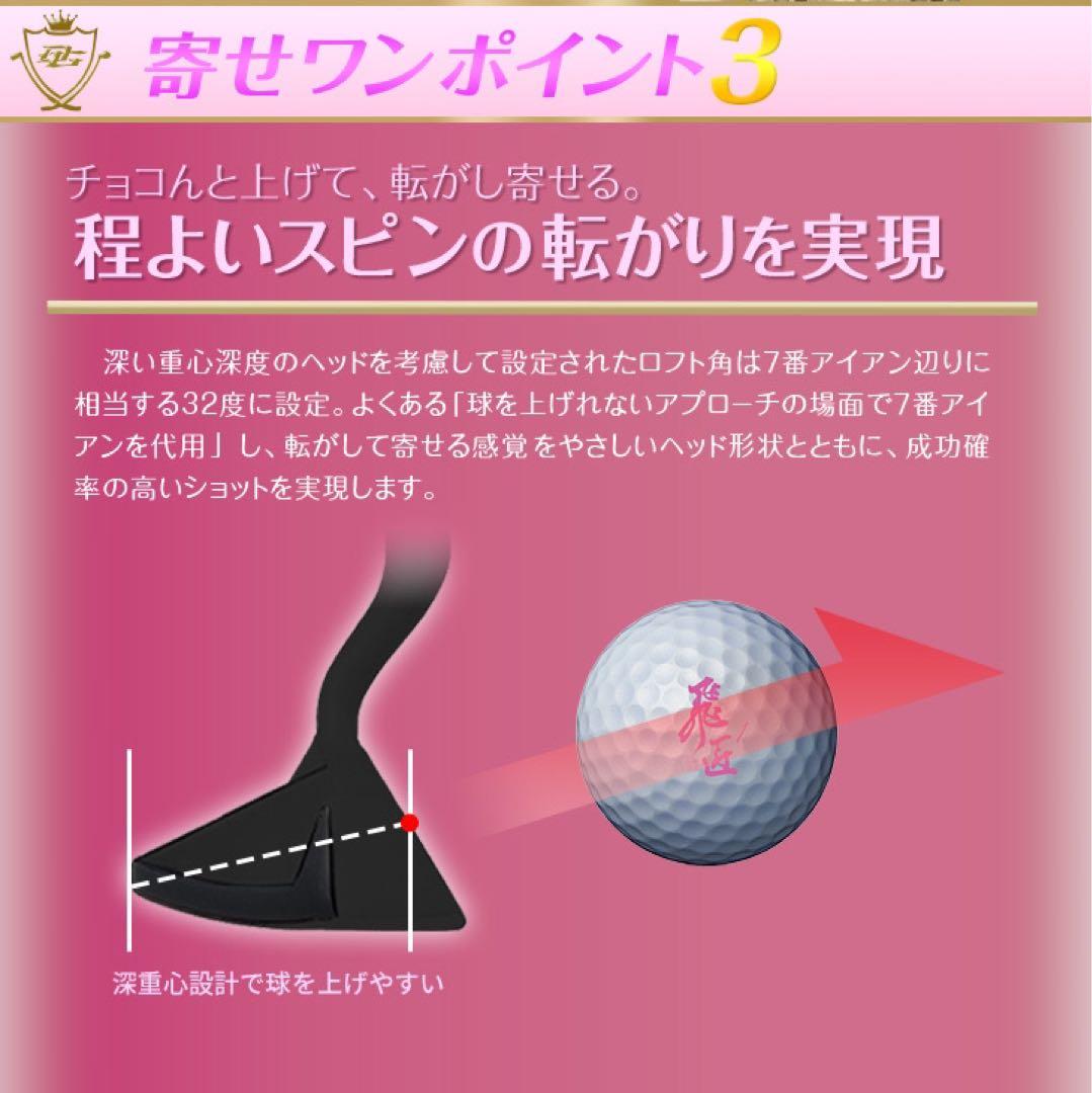 ラクに10打縮まる「お助けチッパー」誕生★ ダイナミクス ツアーチッパーレディ