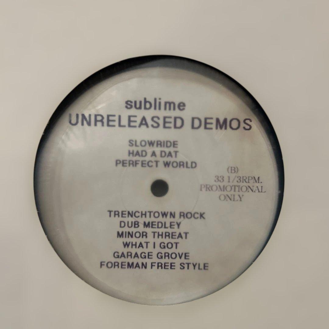 美品　Sublime Unreleased Demos LP