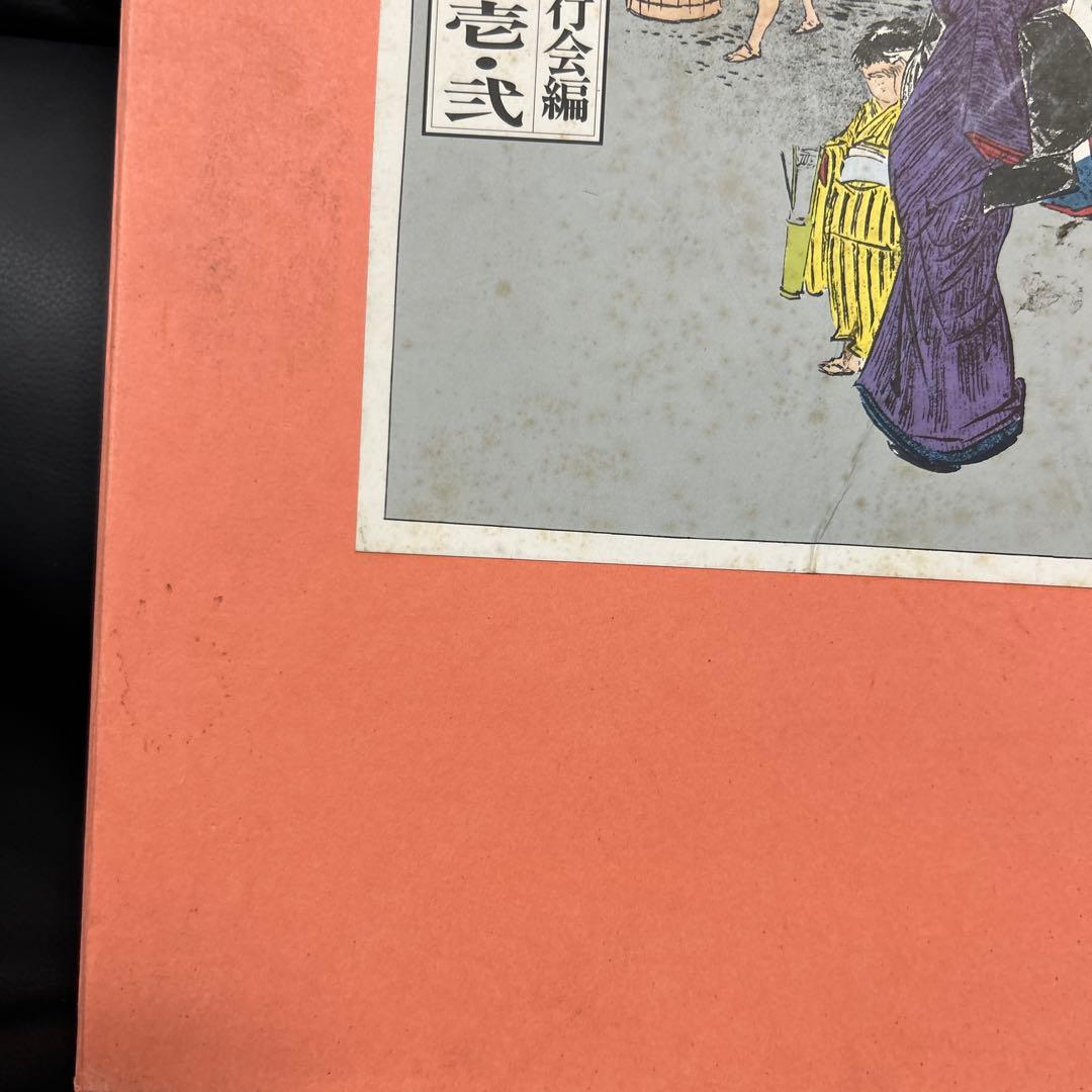 「江戸風俗画集成 目でみる江戸時代 全2冊 昭60」