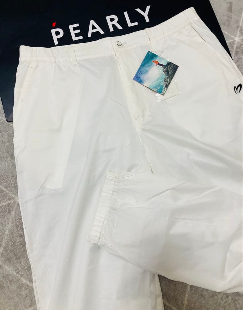新品 マスターバニー 2WAYストレッチメランジタフタパンツ(6)サイズLL/白