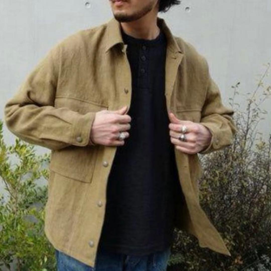 ナイジェルケーボン　UTILITY JACKET MIX HEMP CANVAS