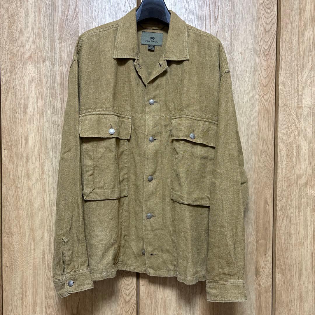 ナイジェルケーボン　UTILITY JACKET MIX HEMP CANVAS