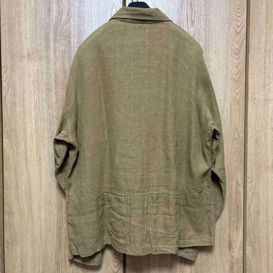 ナイジェルケーボン　UTILITY JACKET MIX HEMP CANVAS