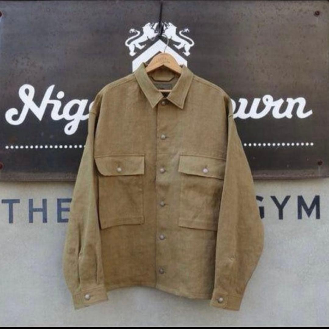 ナイジェルケーボン　UTILITY JACKET MIX HEMP CANVAS