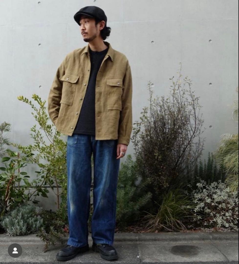 ナイジェルケーボン　UTILITY JACKET MIX HEMP CANVAS