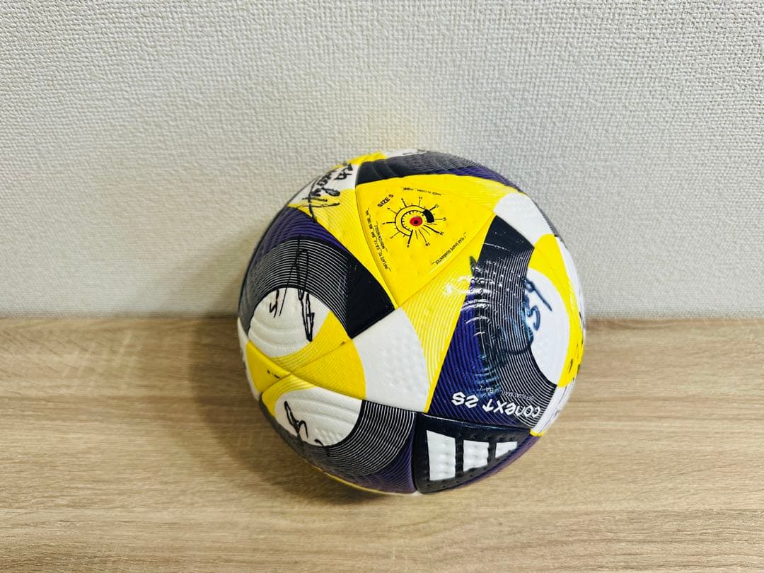 【2月末まで出品】ベガルタ仙台　選手サイン入り　サッカーボール