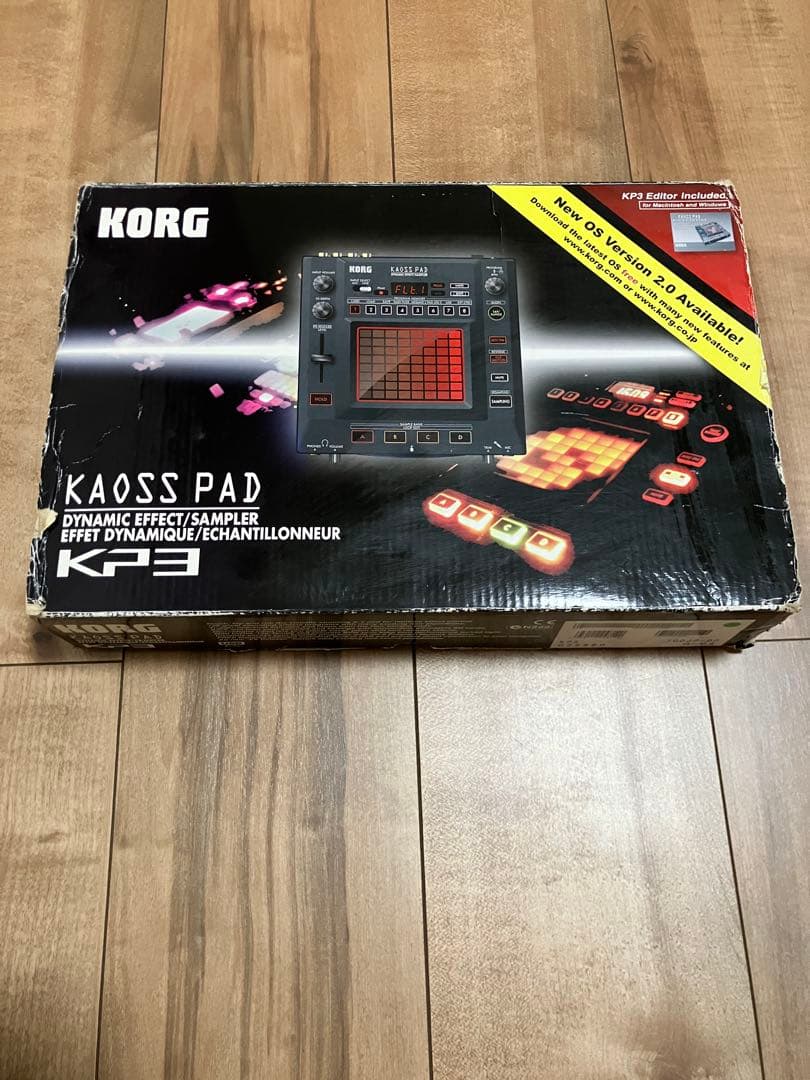 KORG コルグ　カオスパッドKP3 アダプター・箱・説明書付き