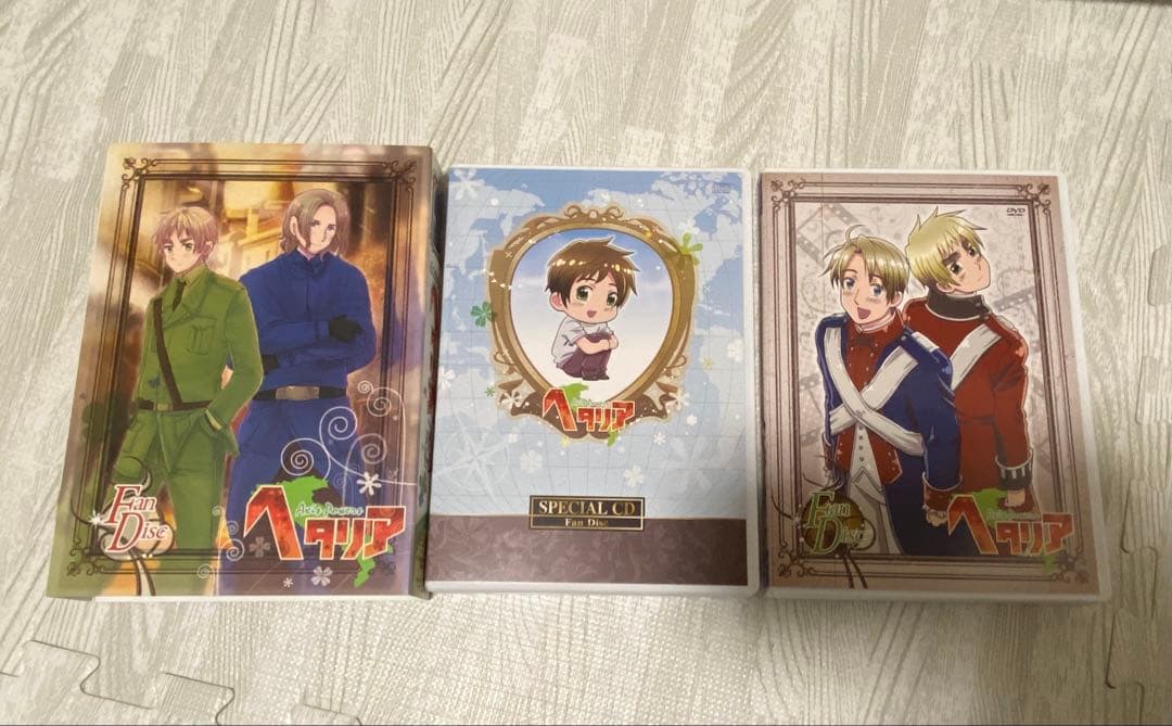 ヘタリア Axis Powers DVD全8巻➕fandiscセット