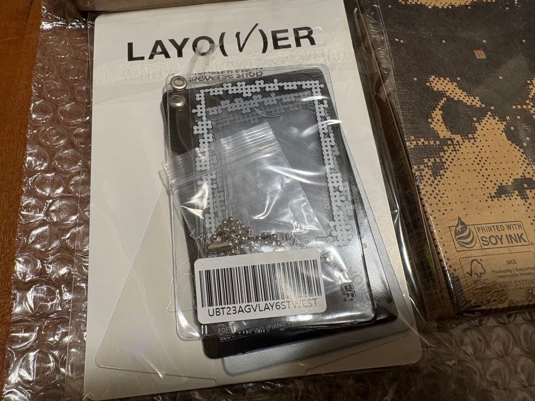 LAYOVER 3形態フォトカードキーチェーン付き