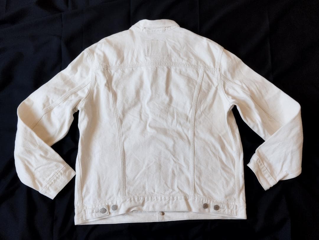 Levi's PREMIUM　４thTYPE ホワイトデニムジャケット　生成り