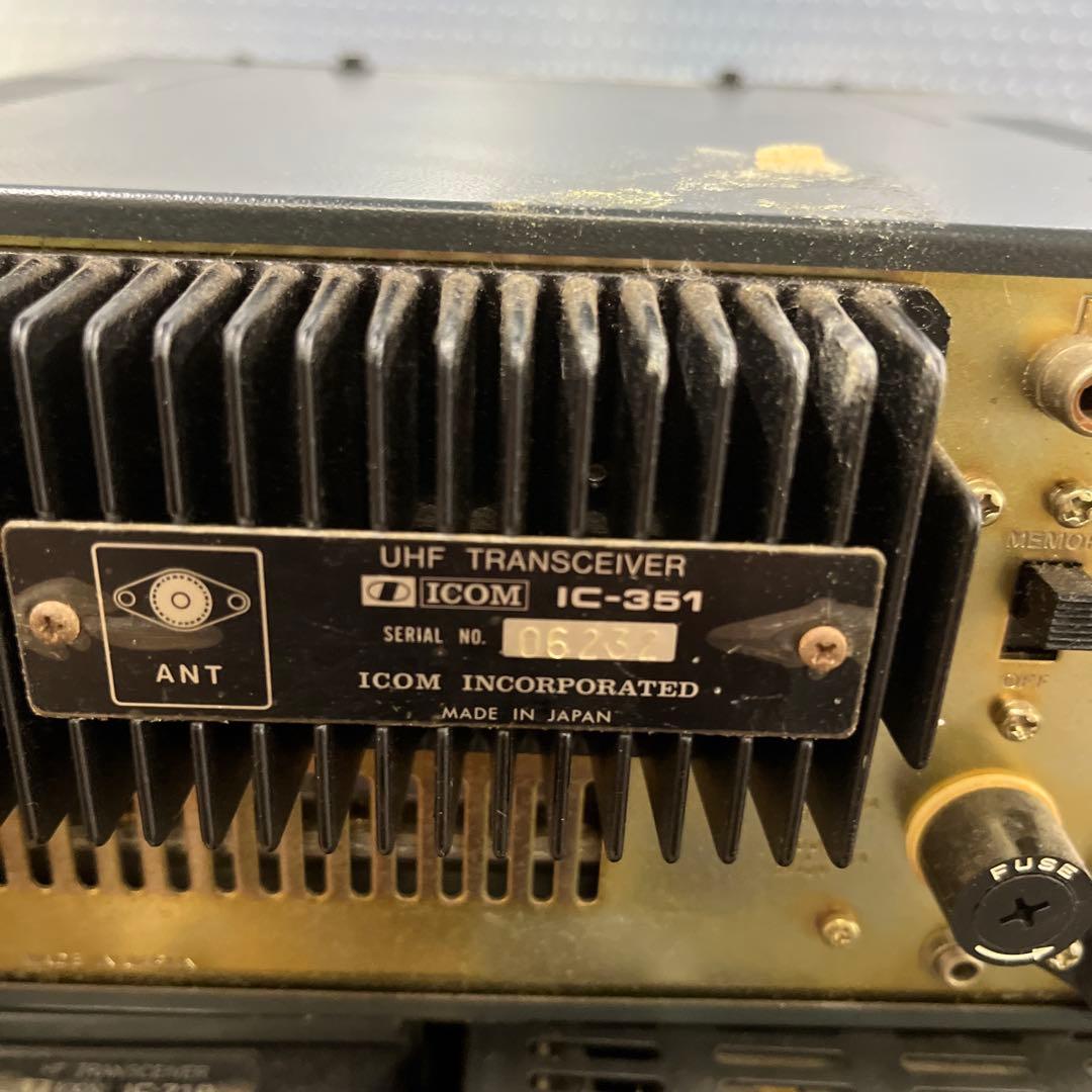 ク*ン様 ＩＣＯＭ　ＩＣ－351＋ＩＣ710＋７１０ＰＳ　 ジャンク品　現状品