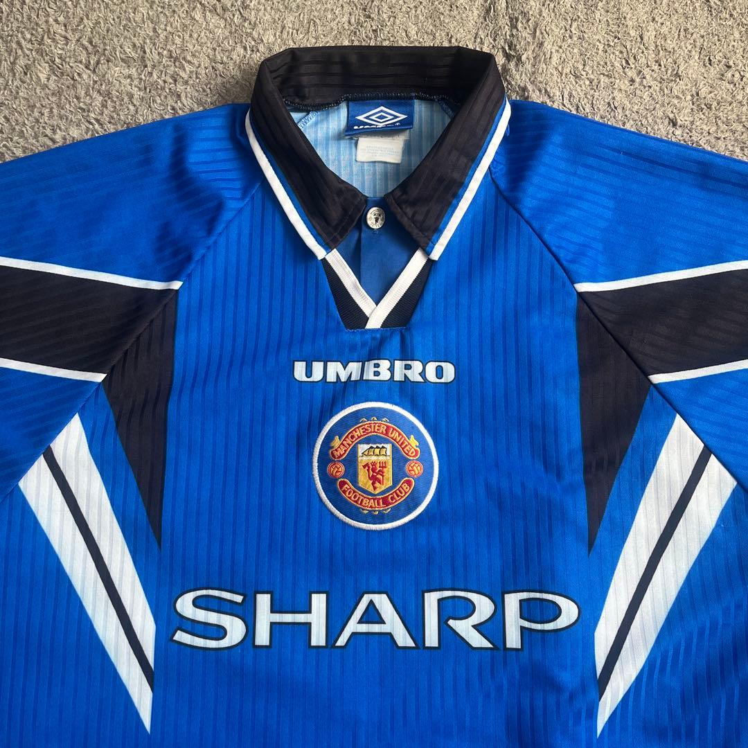 マンチェスター　ユナイテッド UMBRO サッカーユニフォームXL 古着 90s