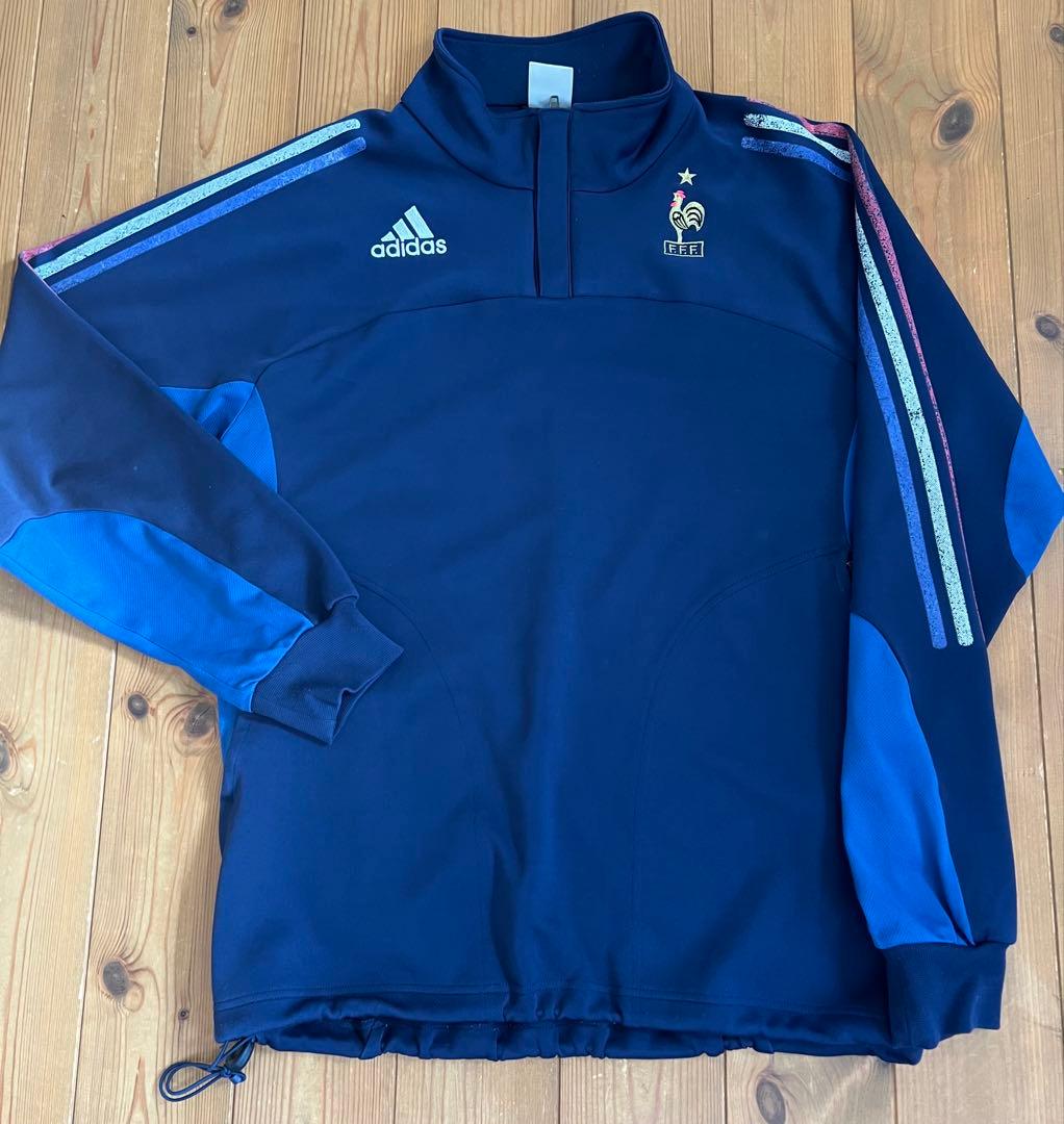 adidas フランス代表 ジャージ ジダン 旧ロゴ　柴田ひかり