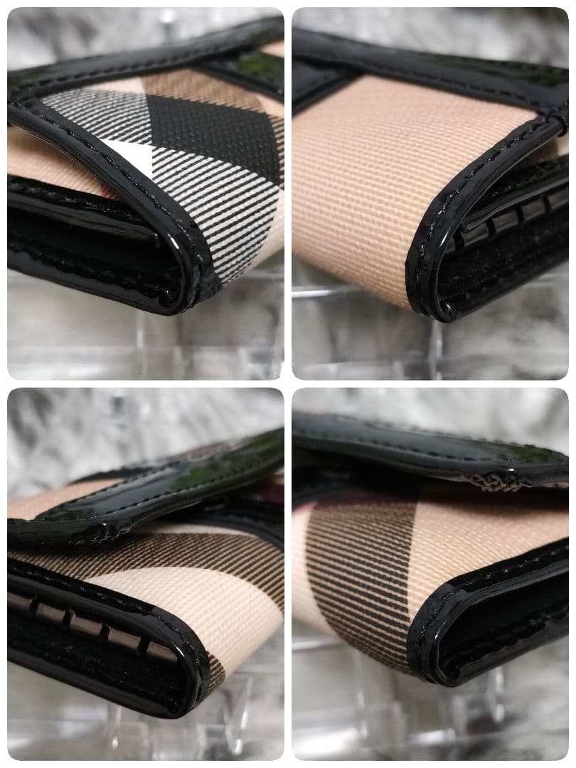 美品 バーバリー キーケース ノバチェック BURBERRY 鍵入れ6連チェック