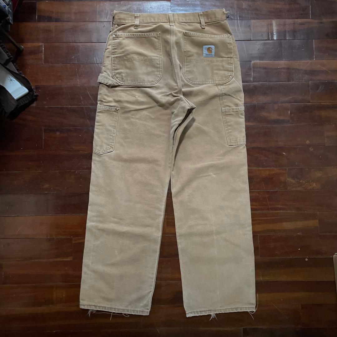 希少80s USA Carhartt ダブルニー 星タグ SCOVILLジップ