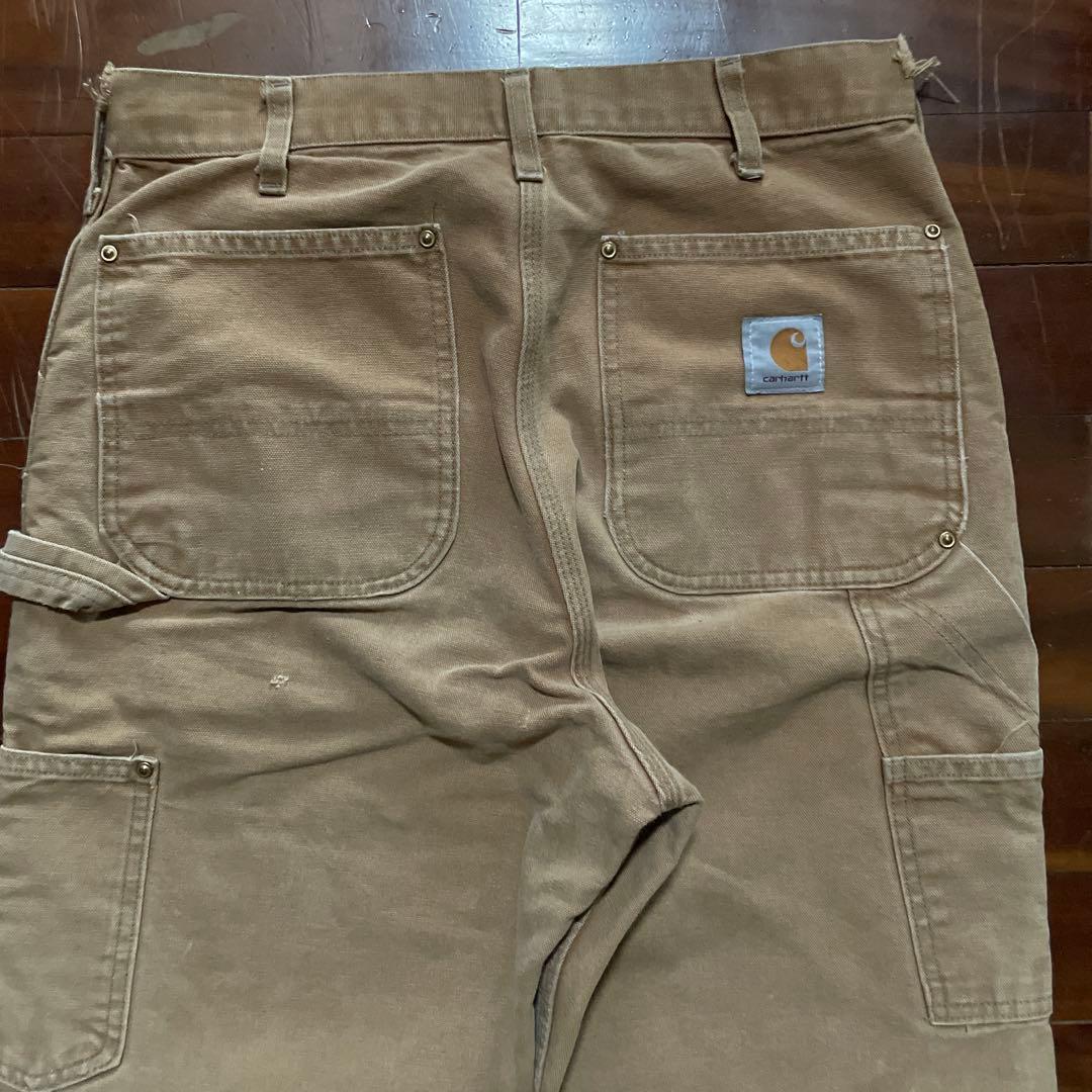 希少80s USA Carhartt ダブルニー 星タグ SCOVILLジップ