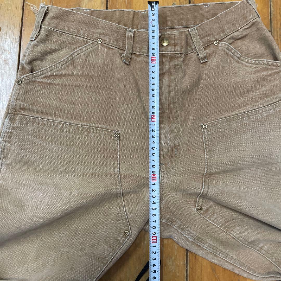 希少80s USA Carhartt ダブルニー 星タグ SCOVILLジップ