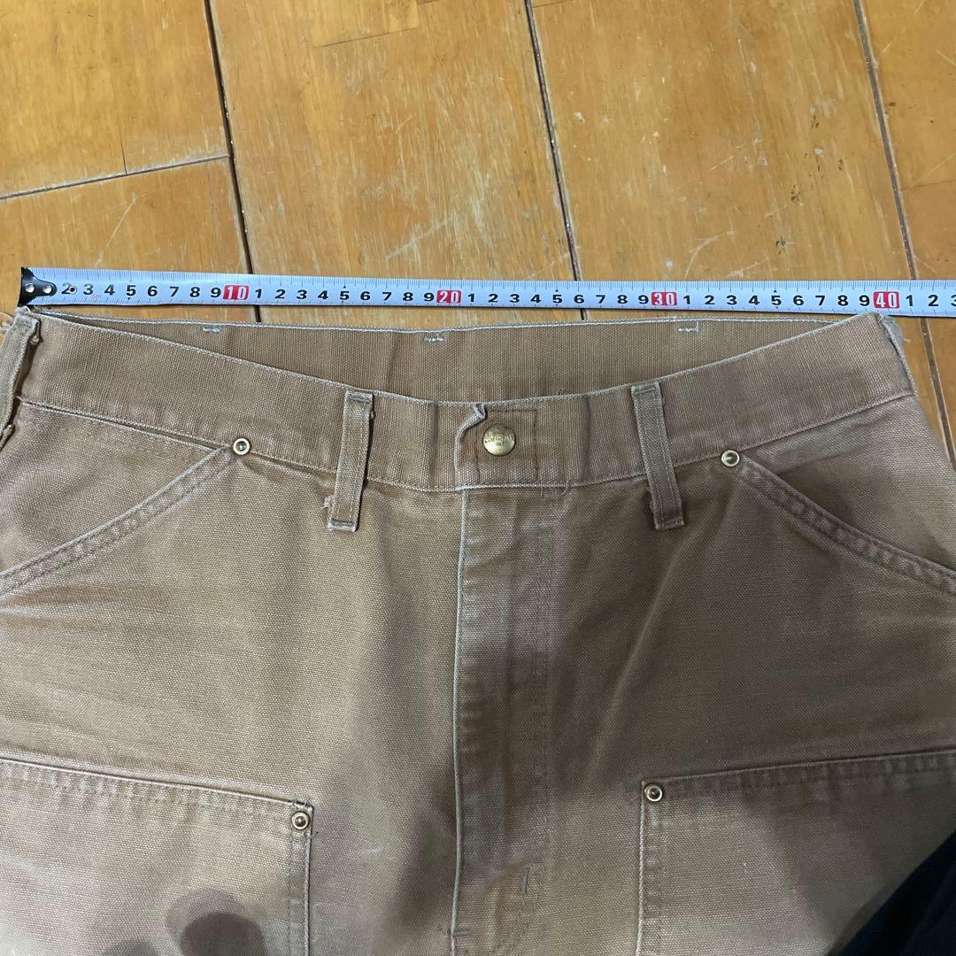 希少80s USA Carhartt ダブルニー 星タグ SCOVILLジップ