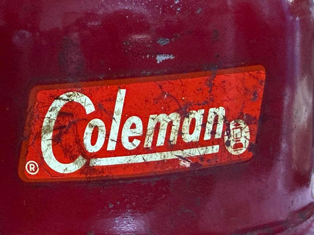 コールマン　Coleman 200A バーガンディ　1962/01 分解清掃済。