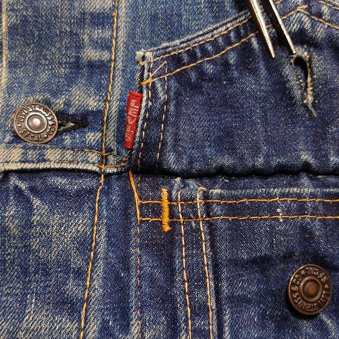 60s 70s Levi's 70505 BIGE デニムジャケット