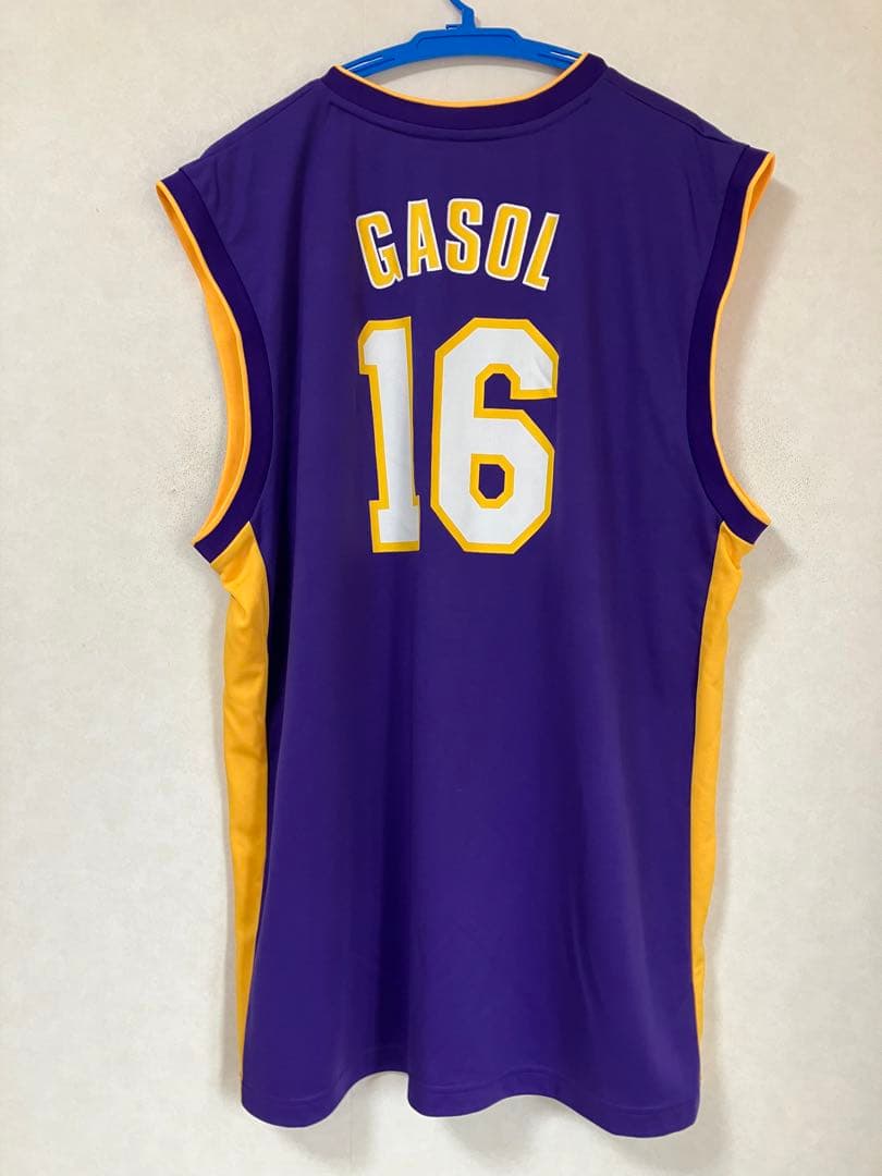 【希少品】 NBA パウ・ガソル LAKERS レイカーズ ユニフォーム　美品