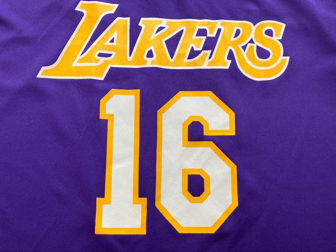 【希少品】 NBA パウ・ガソル LAKERS レイカーズ ユニフォーム　美品