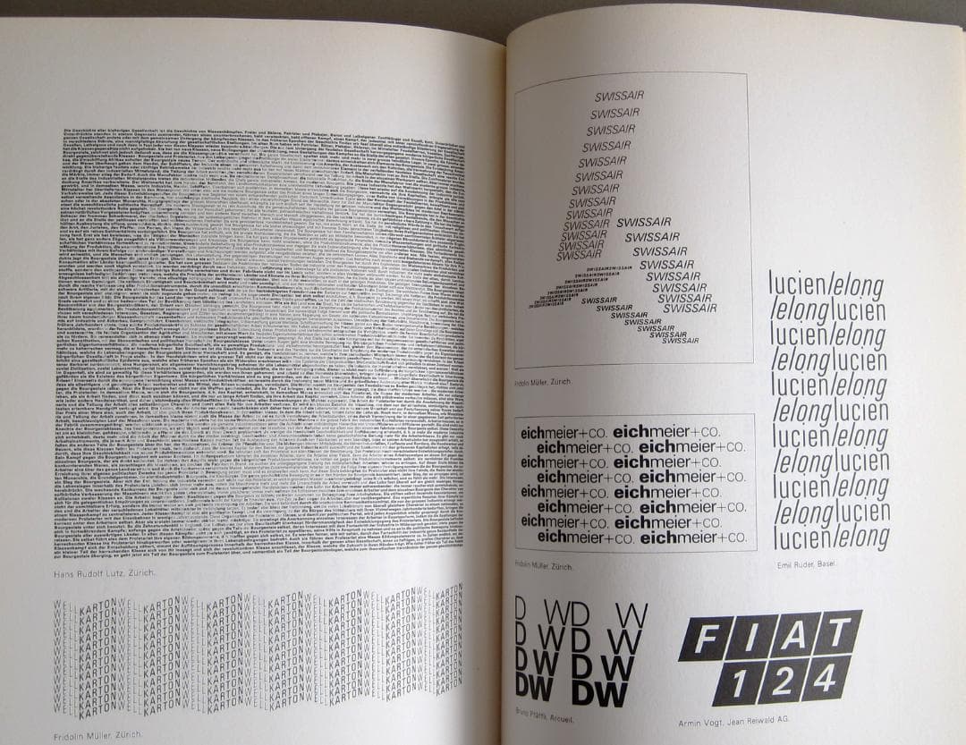 活字の宇宙 アドリアン・フルティガー著 朗文堂タイポグラフィ双書 1