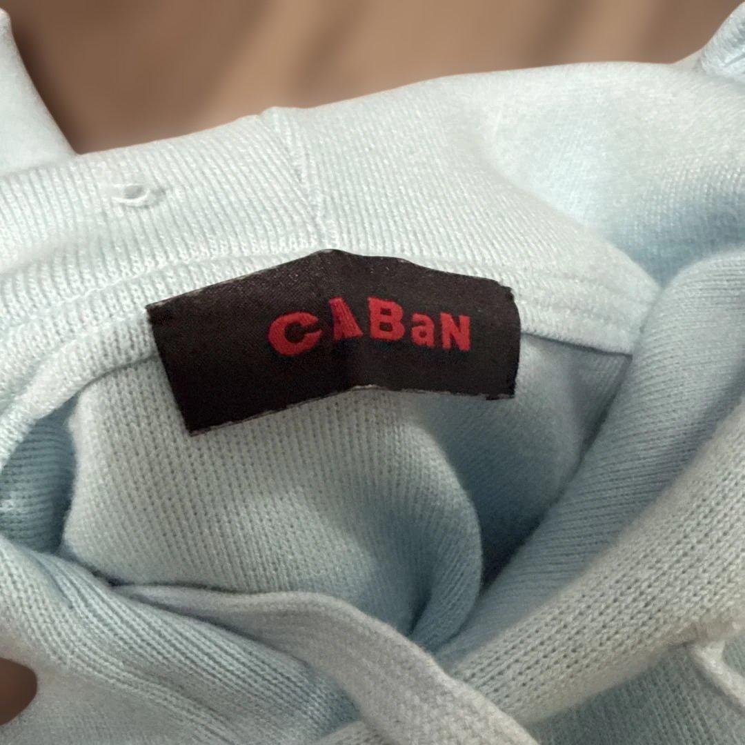 CABaN パーカー　Sサイズ　ブルー