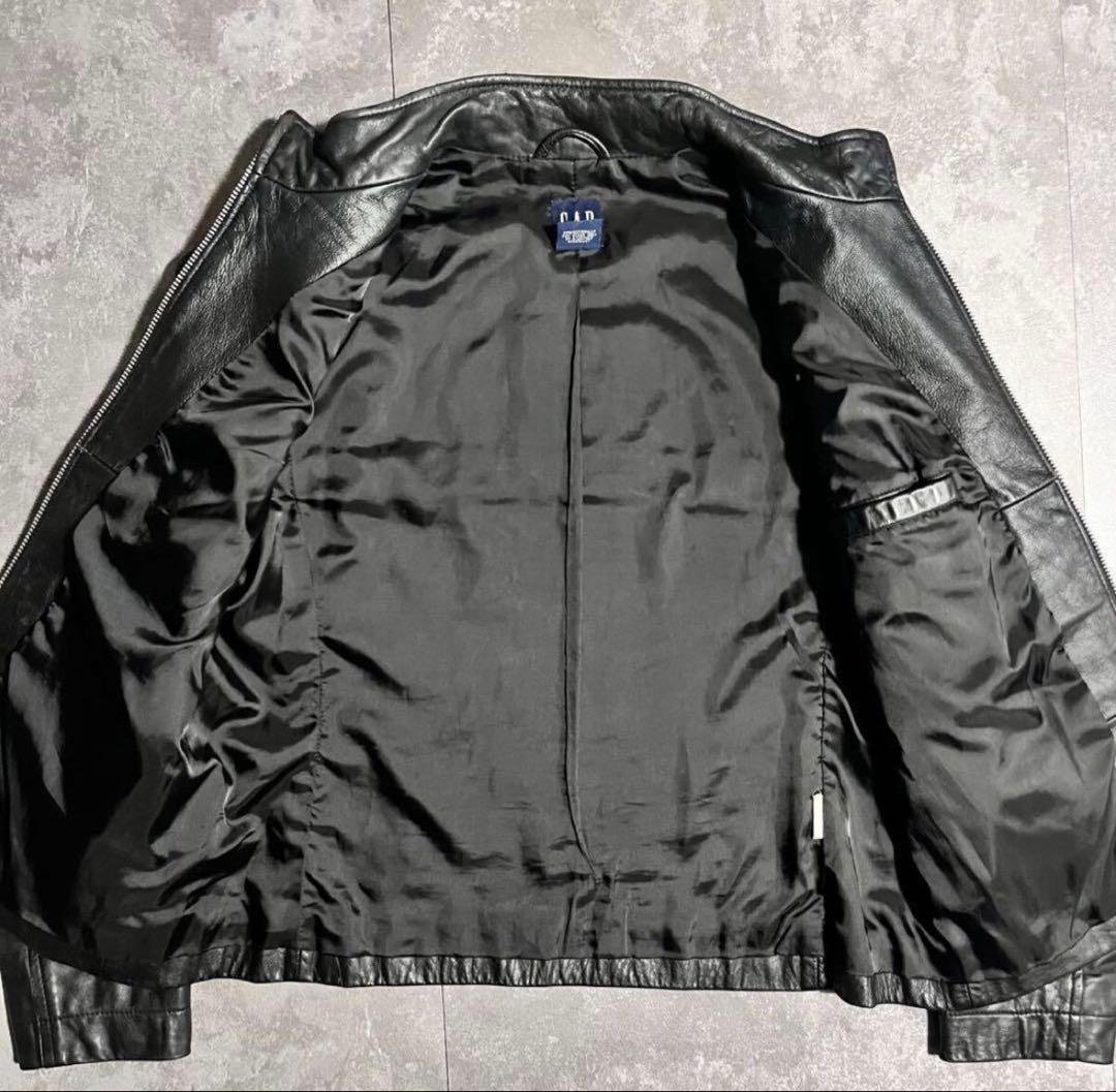 【GAP】OLD GAP LEATHER TRACK JACKET
