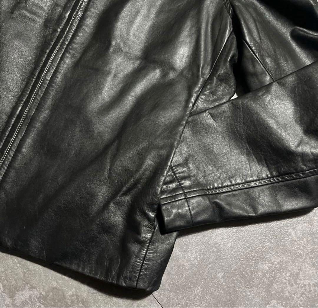 【GAP】OLD GAP LEATHER TRACK JACKET