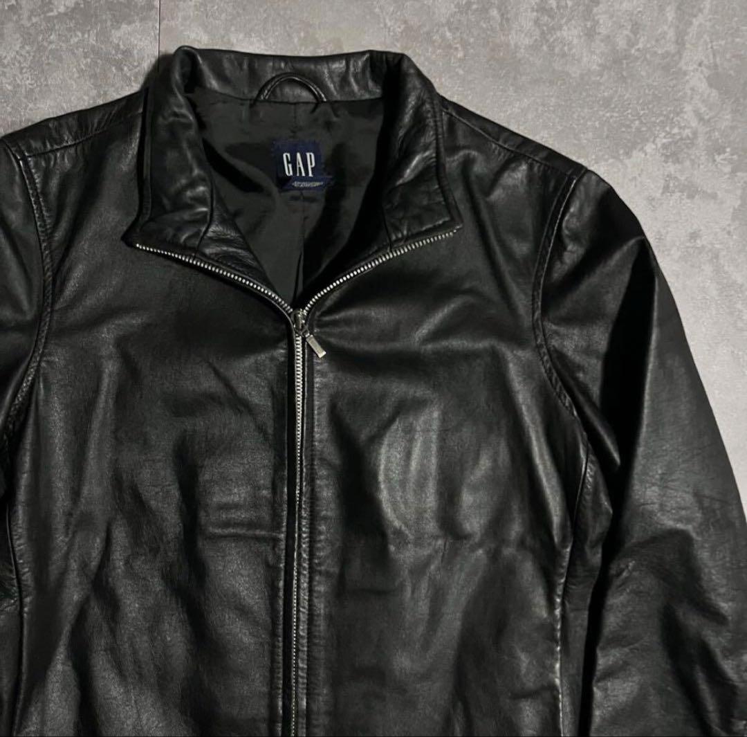 【GAP】OLD GAP LEATHER TRACK JACKET