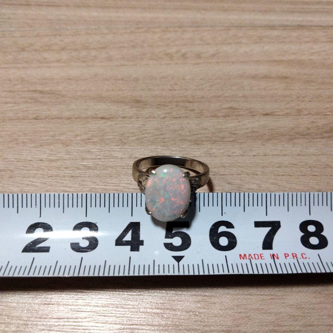 デザイン オパール リング サイズ13