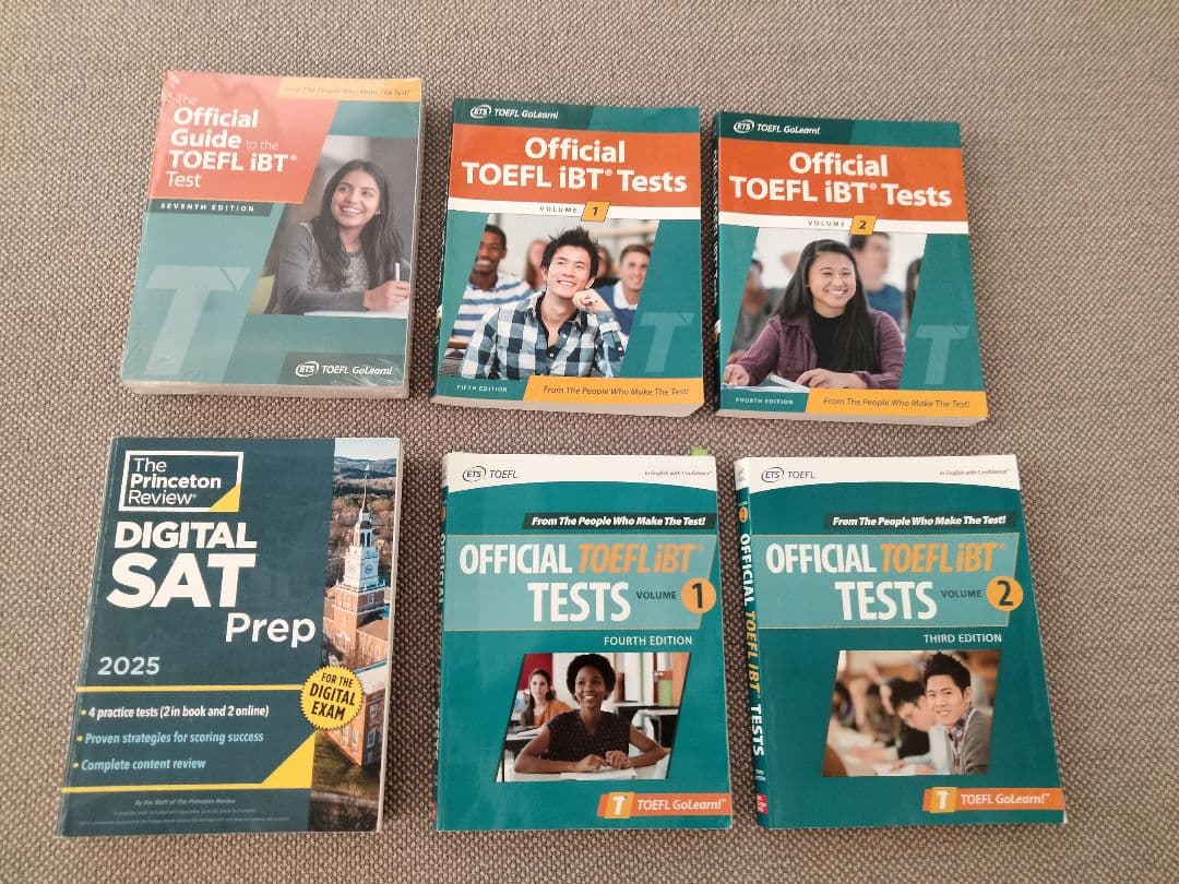 TOEFL iBT　テキスト各種 SAT テキスト