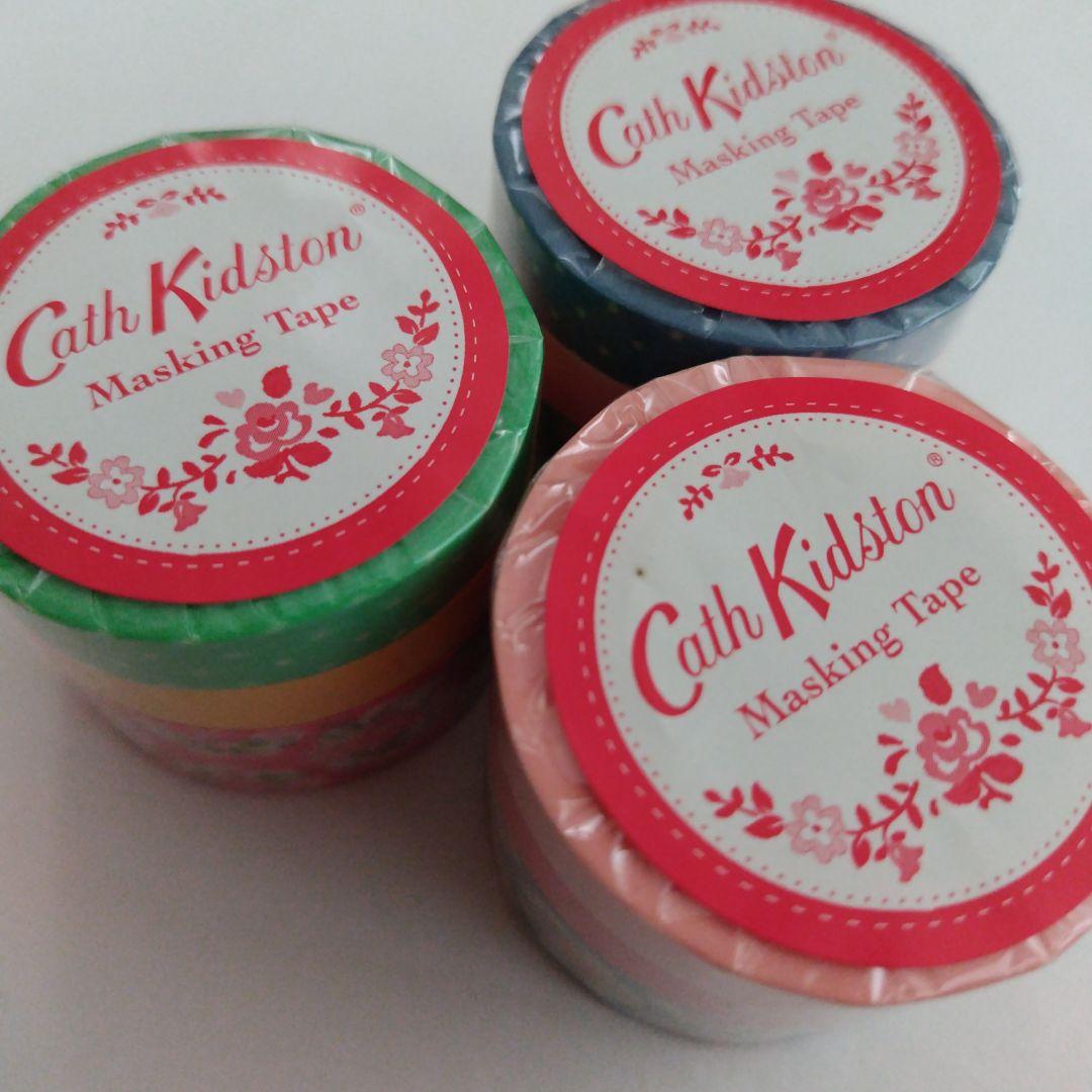 キャスキッドソン マスキングテープ 3種類セット Cath Kidston