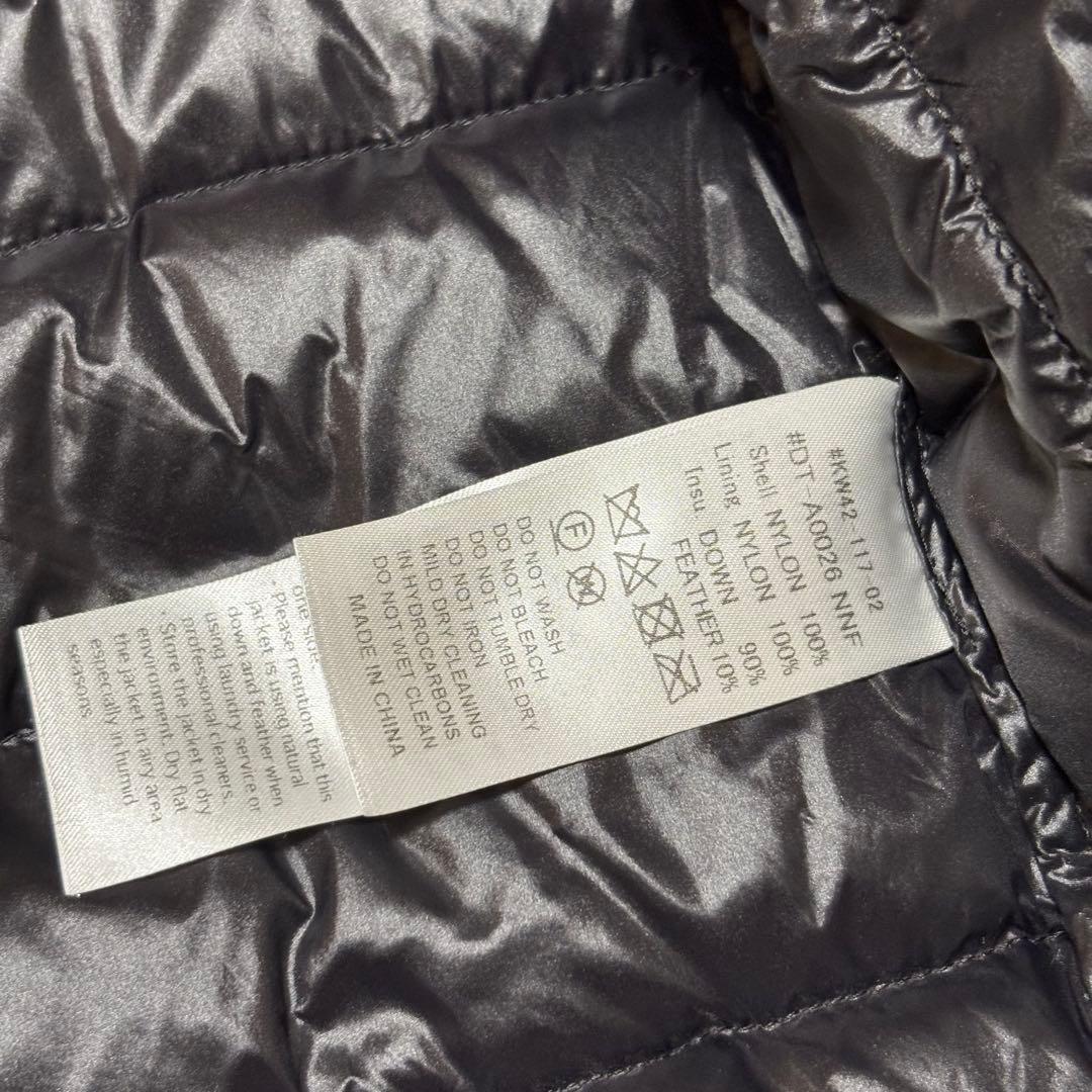 【美品】DANTON インナーダウンベスト M メンズ