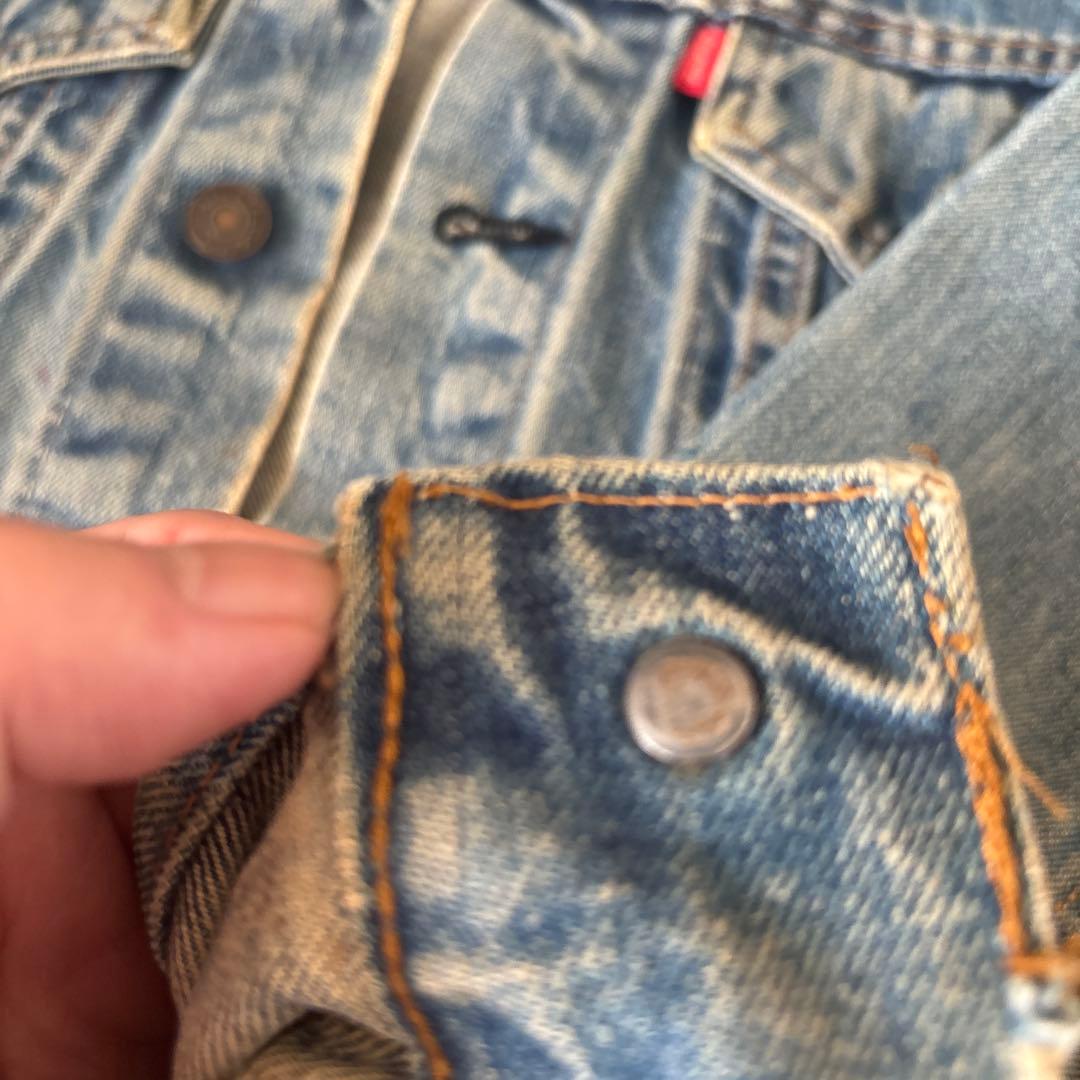 値下げ　レア　Levi's 70505 スモールe 裏ボタン刻印529