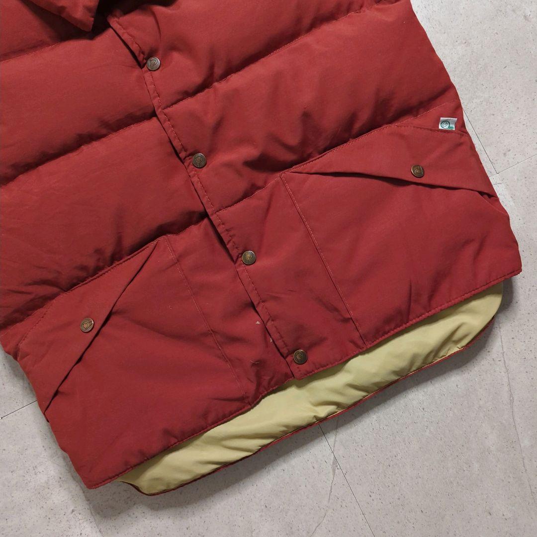 vintage80sPenfield USA製 ダウンベスト 白タグレンガカラー
