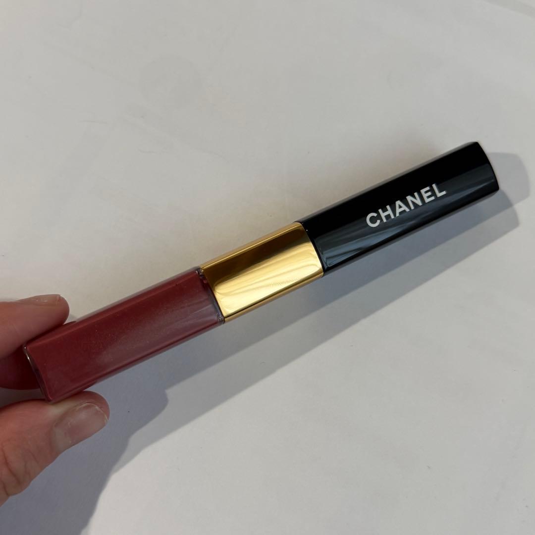 【新品】CHANEL ル ルージュ デュオ ウルトラ トゥニュ　48ソフトローズ