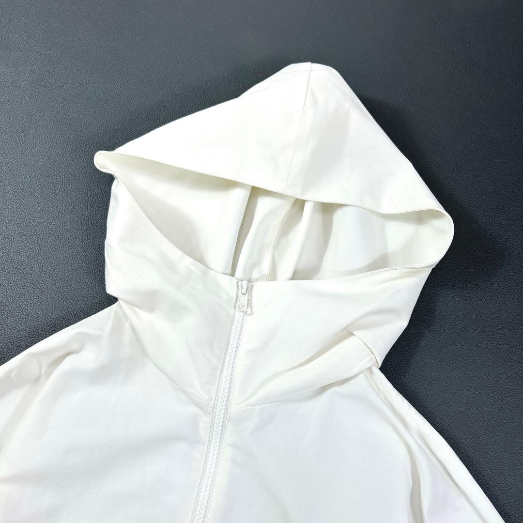 美品✨ナゴンスタンス 人気 パーカーワンピース ロング ゆったり ベージュ 白
