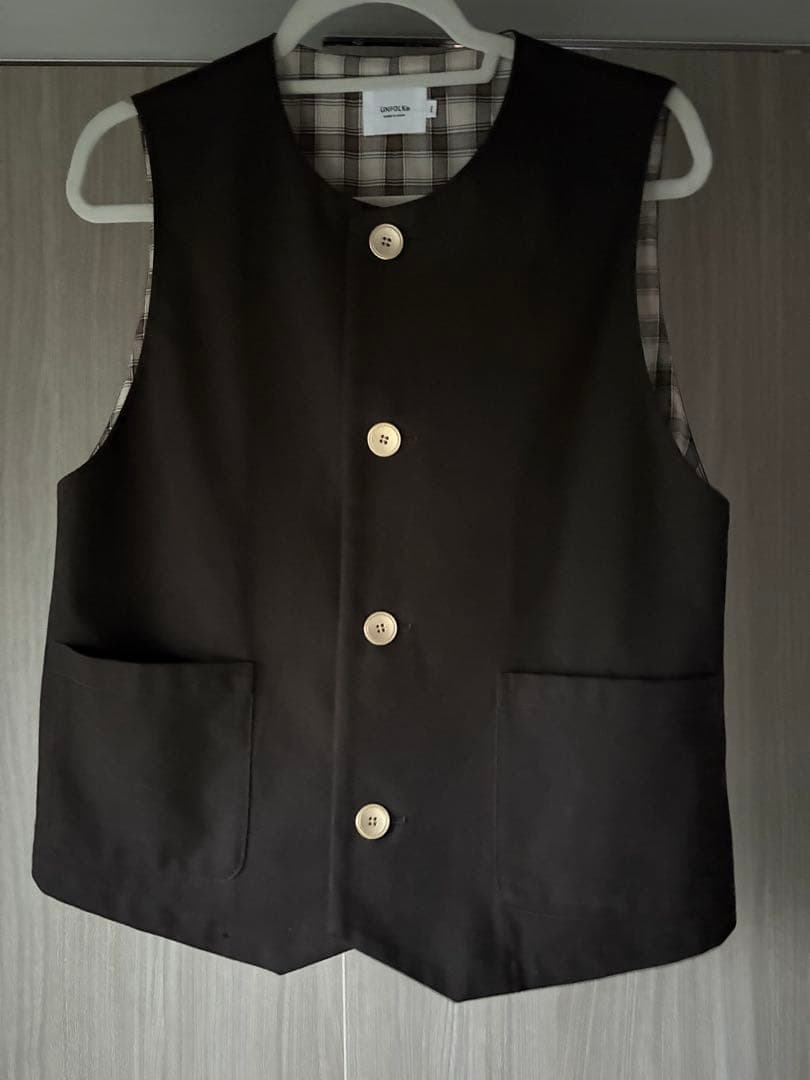 ☆かめ☆UNFOLK Peach brushed classic vest
