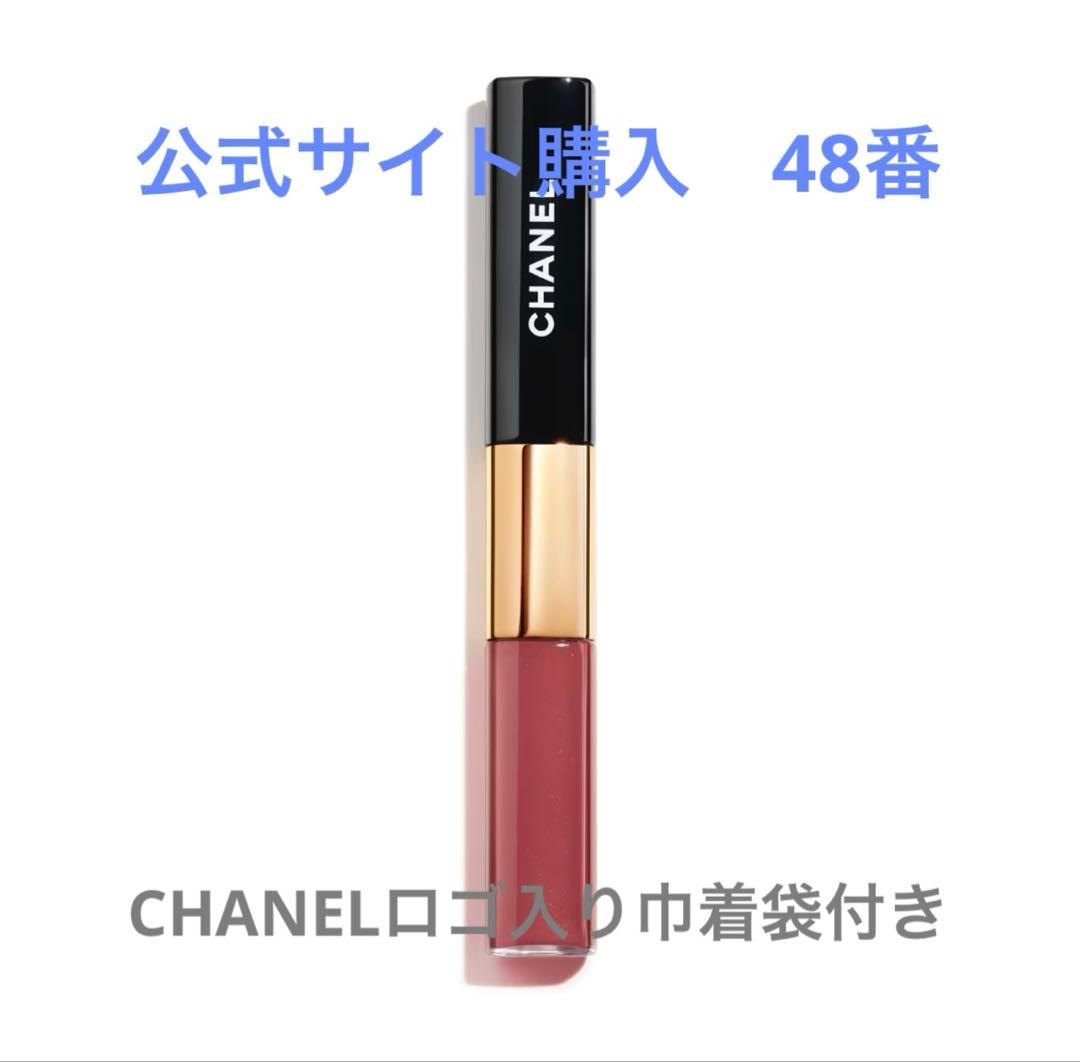CHANELルルージュデュオウルトラトゥニュ48巾着袋付き