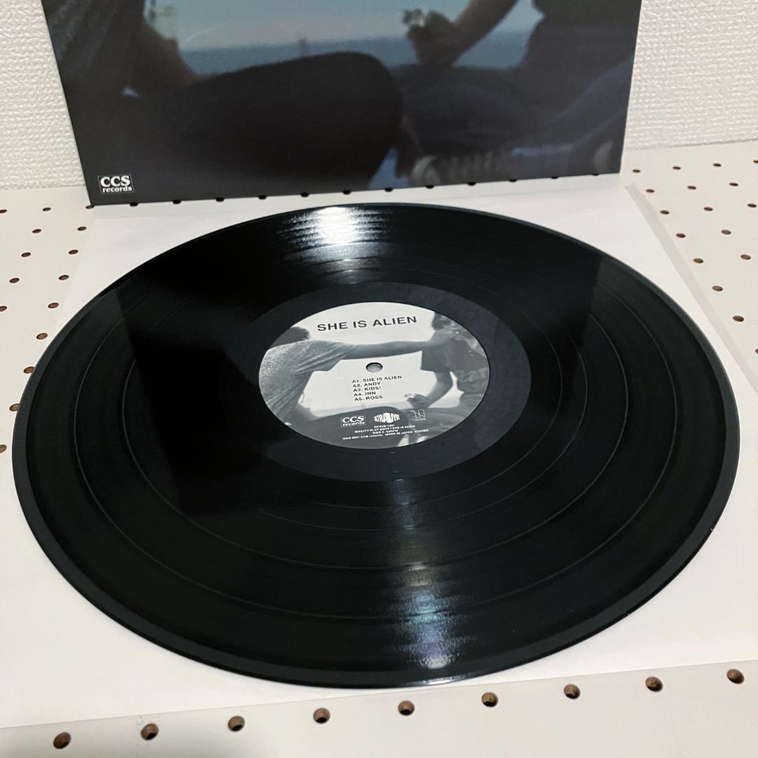 週末CITY PLAY BOYZ「SHE IS ALIEN」2LPレコード