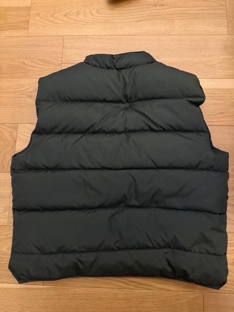 USA製 Schott リバーシブル ダウンベスト カーキ　レッド