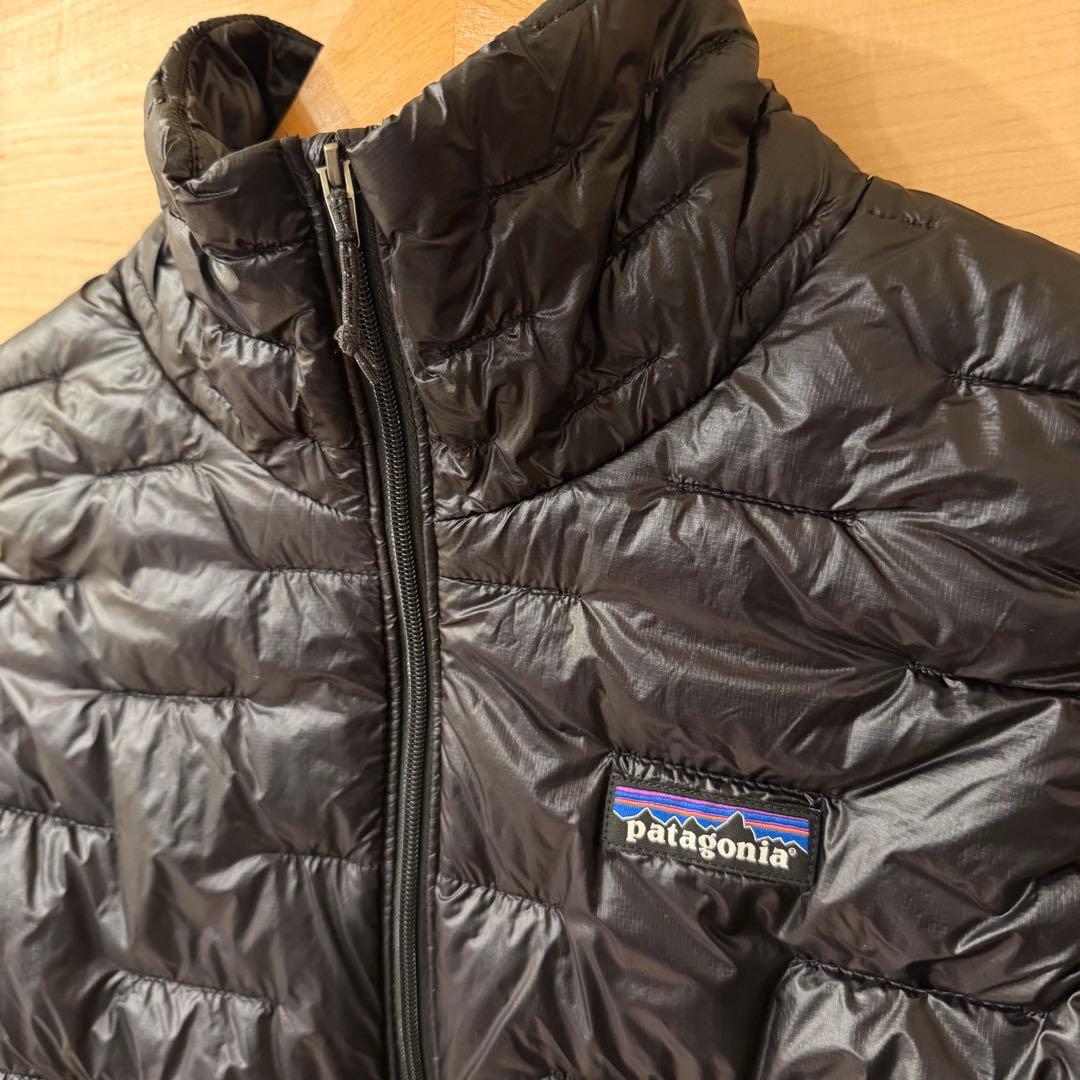 未使用 ブラック patagonia micro puff vest