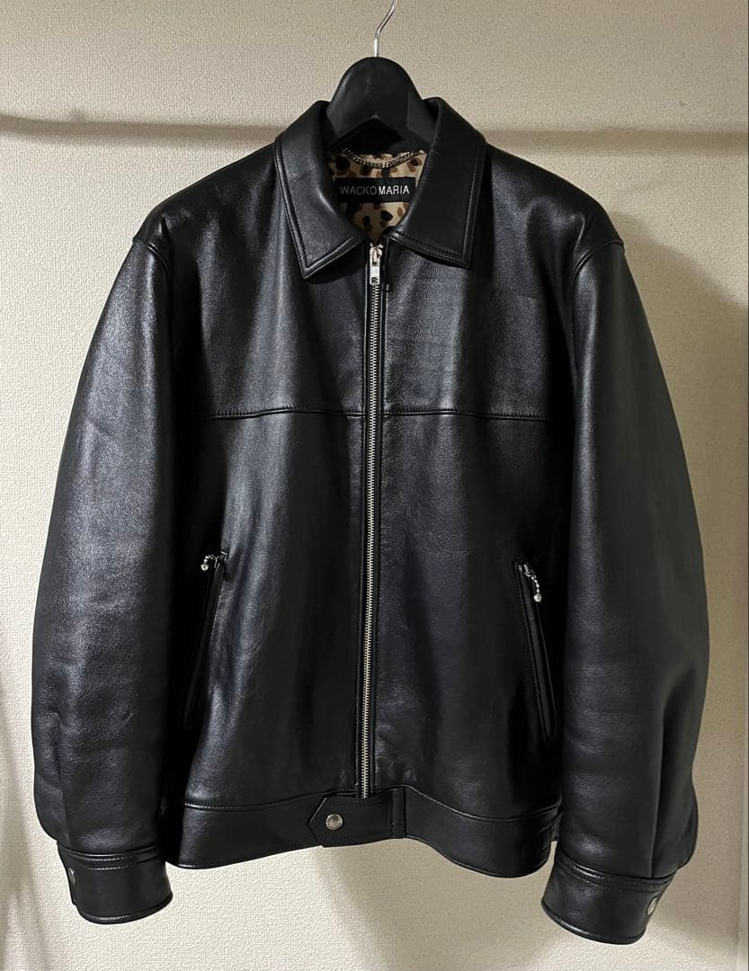 WACKO MARIA レザー　ライダース　トラッカー　ジャケット